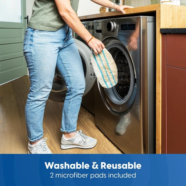 Alt view image 7 of 7 - Vacmaster 2-in-1 Steam Mop for Floor Cleaning