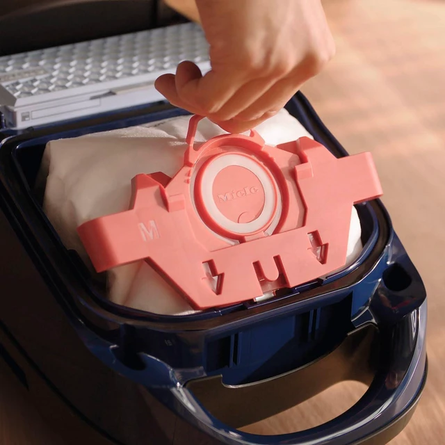 Alt view image 4 of 6 - Miele Original AirClean 3D Efficiency FJM XL-Pack Vacuum Cleaner Bags, Containing 8 Bags and 4 Filters, for Miele Compact C2, Compact C1, Complete C1, S6 and S4 vacuum cleaners