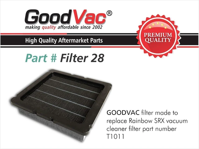 Alt view image 3 of 4 - Replacement Filter made to fit Rainbow SRX Vacuum Cleaners Replaces OEM T1011