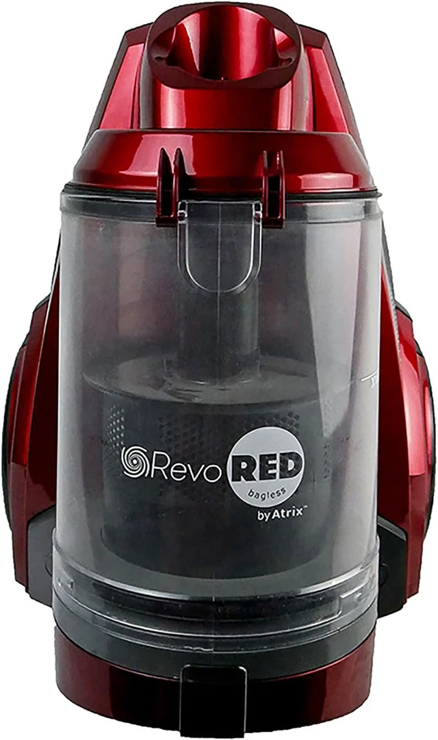 Alt view image 2 of 7 - Atrix AHC-RR Revo Red Canister Vacuum Bagless