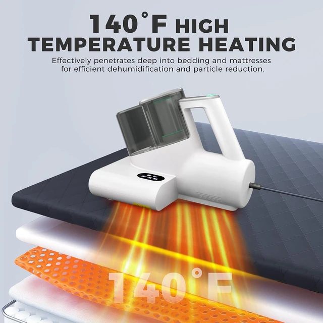 Alt view image 6 of 7 - HAUSHOF Mattress Vacuum Cleaner, 16 Kpa Bed Vacuum Cleaner