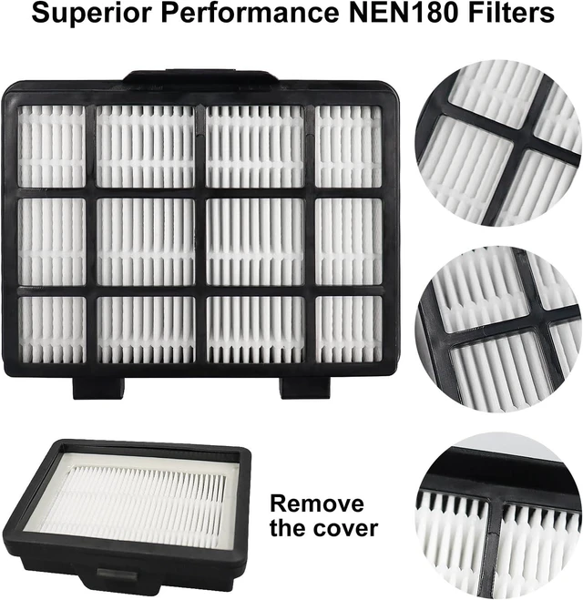 Alt view image 4 of 7 - 4 Pack Filters Replacement Parts for EUREKA NEN180 / NEN186BL