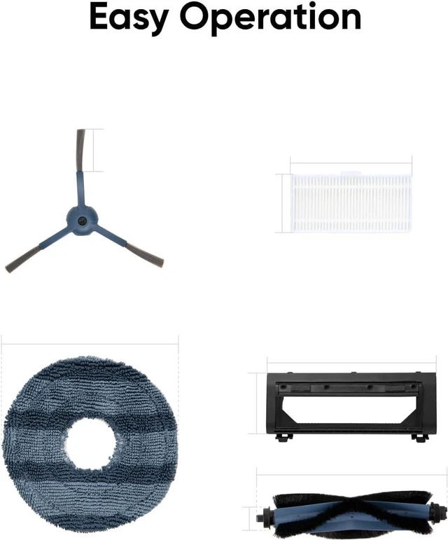 Alt view image 3 of 5 - eufy Official Accessory Kit for Robot Vacuum Omni C20