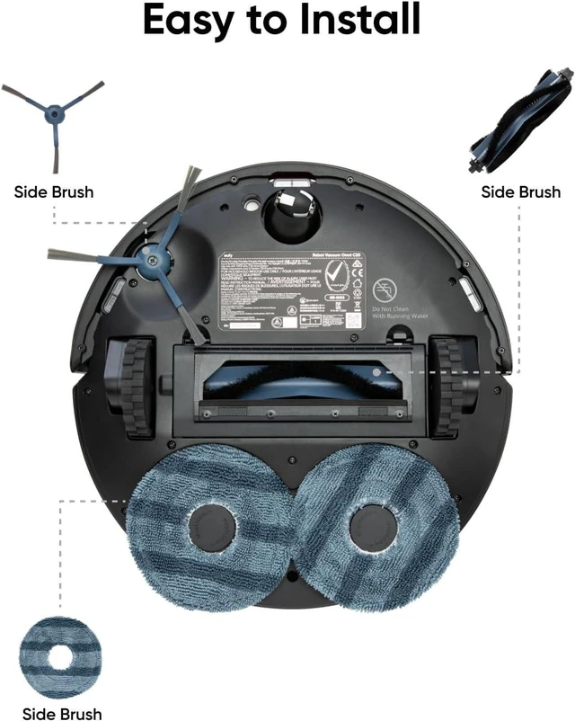 Alt view image 5 of 5 - eufy Official Accessory Kit for Robot Vacuum Omni C20