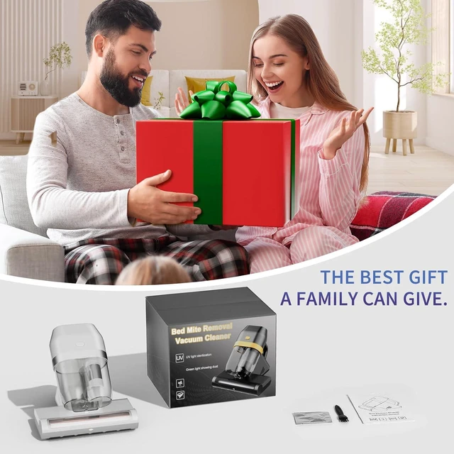 Alt view image 7 of 7 - Mattress Vacuum Cleaner, Bed Vacuum Cleaner with UV & Ultrasonic, 16Kpa Suction Handheld Bed Vacuums with High Heating Tech, Effectively Clean Up Bed, Pillows, Sofas, Carpets, 550W
