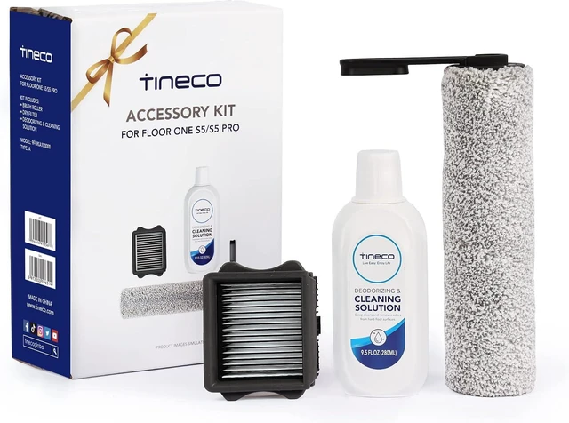 Main image of Tineco Floor ONE S5 / iFLOOR 5 Breeze Complete Cordless Stick Vacuum Mop Replacement, HEPA Assembly & Brush Roller & 280ml Solution Set, Not for S5 Combo and Any Other Model