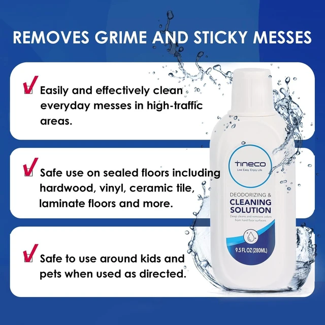 Alt view image 5 of 6 - Tineco Floor ONE S5 / iFLOOR 5 Breeze Complete Cordless Stick Vacuum Mop Replacement, HEPA Assembly & Brush Roller & 280ml Solution Set, Not for S5 Combo and Any Other Model