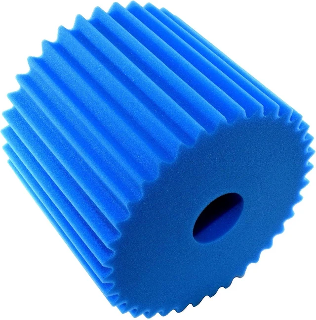 Alt view image 2 of 7 - HQRP Blue Foam Filter (7" x 8 1/2") Compatible with Electrolux Aerus Centralux Central Vacuums E130 E130A E130B E130F E130G E130J 1590 1590A 1561 1569 1580 1584