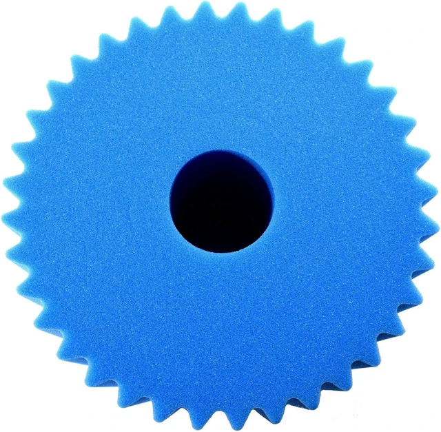 Alt view image 3 of 7 - HQRP Blue Foam Filter (7" x 8 1/2") Compatible with Electrolux Aerus Centralux Central Vacuums E130 E130A E130B E130F E130G E130J 1590 1590A 1561 1569 1580 1584