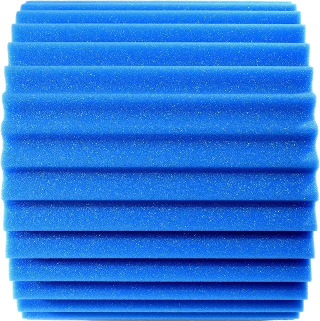 Alt view image 7 of 7 - HQRP Blue Foam Filter (7" x 8 1/2") Compatible with Electrolux Aerus Centralux Central Vacuums E130 E130A E130B E130F E130G E130J 1590 1590A 1561 1569 1580 1584