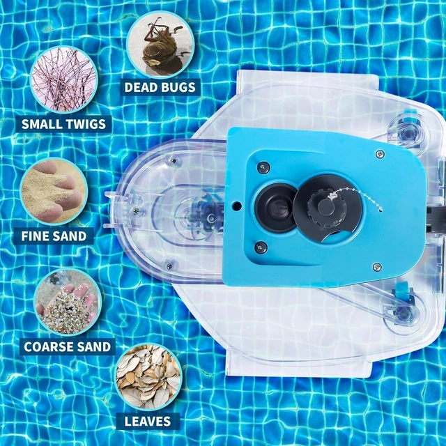 Alt view image 4 of 7 - Cordless Pool Leaf Vacuum Cleaner for Pools, 24 GPM Pool Vacuum