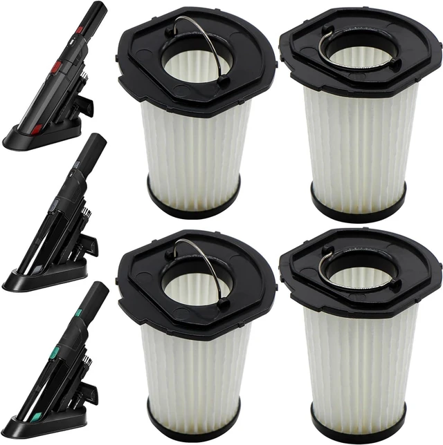 Main image of 4 Pack HEPA Filter Compatible with Nicebay Vacuum Cleaner Cordless Handy Cleaner Models EV-H061
