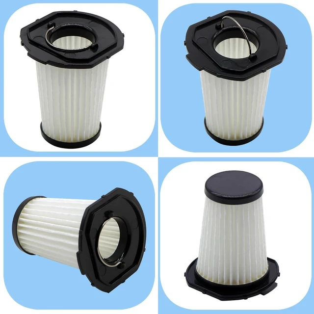Alt view image 4 of 7 - 4 Pack HEPA Filter Compatible with Nicebay Vacuum Cleaner Cordless Handy Cleaner Models EV-H061