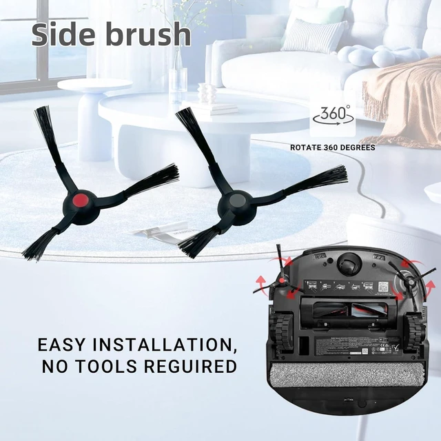 Alt view image 6 of 7 - Replacement Parts For Eufy Omni E25/E28 Robot Vacuum Cleaner Accessories