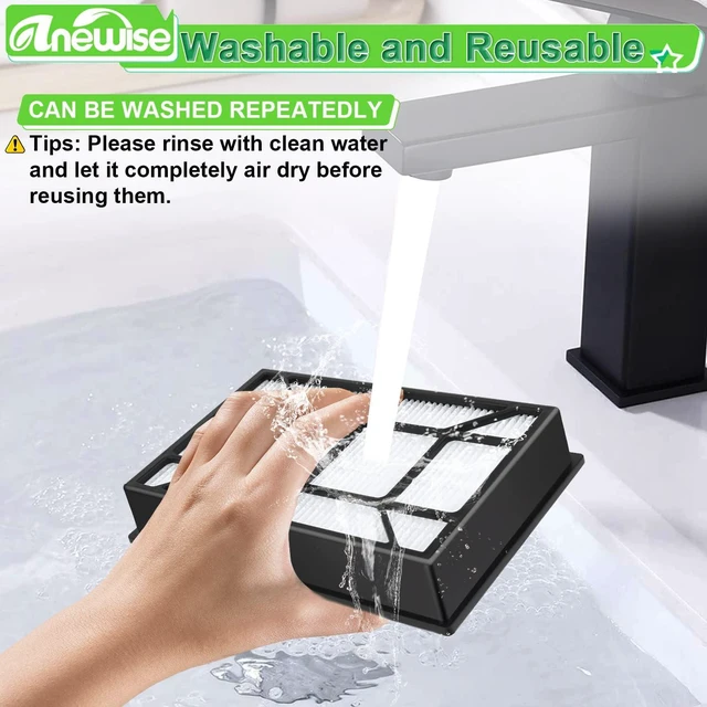 Alt view image 7 of 7 - Anewise 53296 EF-9 40195 HEPA Media Filter for Kenmore 40195, 21814, 81714