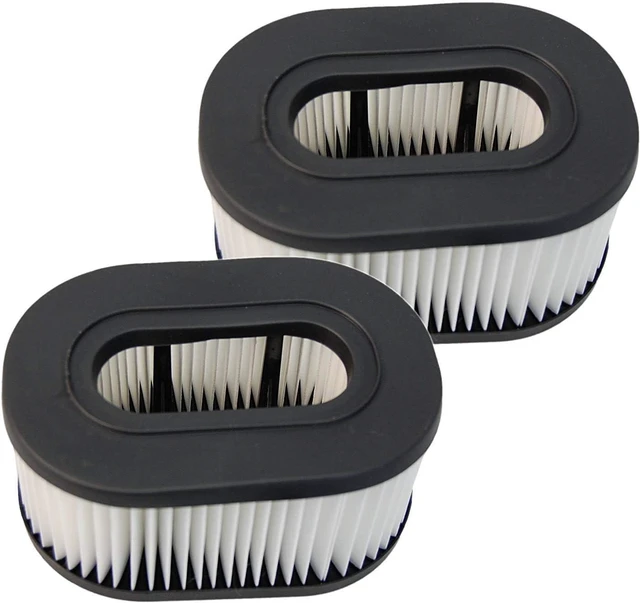 Main image of HQRP 2-Pack HEPA Filter compatible with Hoover FoldAway Widepath TurboPower Runabout Bagless Upright Vacuum Cleaners, parts 40130050 43615090 Type 50 Replacement