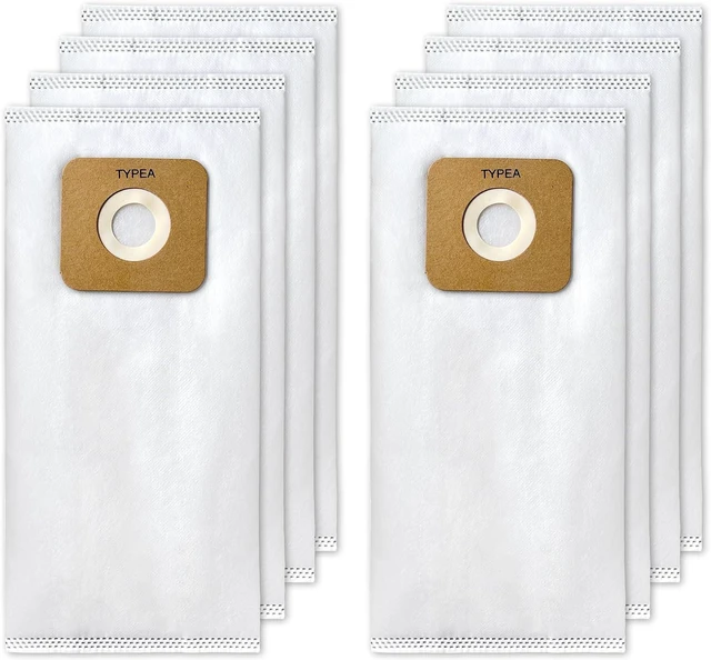 Main image of 8 Pack Type A HEPA Vacuum Bags for Riccar Most Vibrance, R-Series, 2000/4000 & Simplicity Symmetry, S20EZM, 5000/6000 Upright Vacuum Cleaners, Part RAH-6/SAH-6