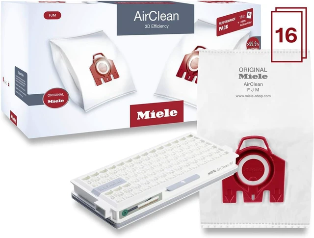 Alt view image 2 of 6 - Miele FJM Vacuum Cleaner Bags, Allergy XXL-Pack for Select Canister Vacuums