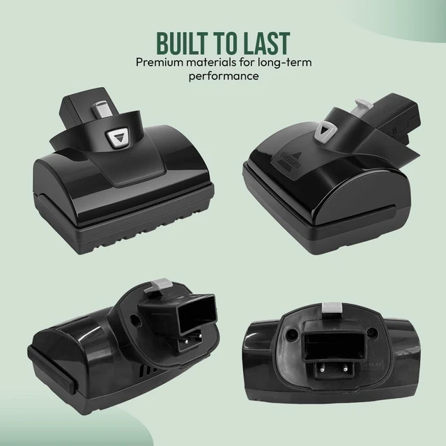 Alt view image 4 of 5 - Upgraded Replacement Power Foot for Bissell Pet Hair Eraser Lithium Ion Cordless Hand Vacuums, for Series 2390, 23903, 2390A, 2284W OEM # 1614205