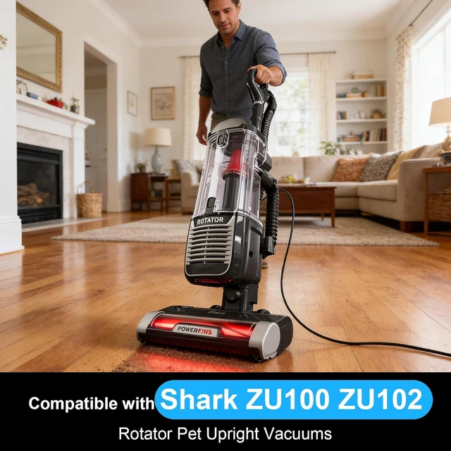 Alt view image 2 of 7 - ZU102 Filters for Shark Rotator Pet Upright Vacuum ZU100 ZU102