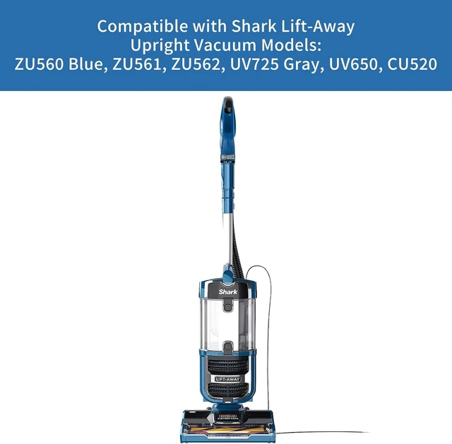 Alt view image 2 of 7 - Upgraded ZU560 Replacement Hose Handle for Shark Navigator Rotator Lift-Away ZU560 Blue ZU561 ZU562 UV725 Gray UV650 CU520 Upright Bagless Vacuum Cleaners Handle