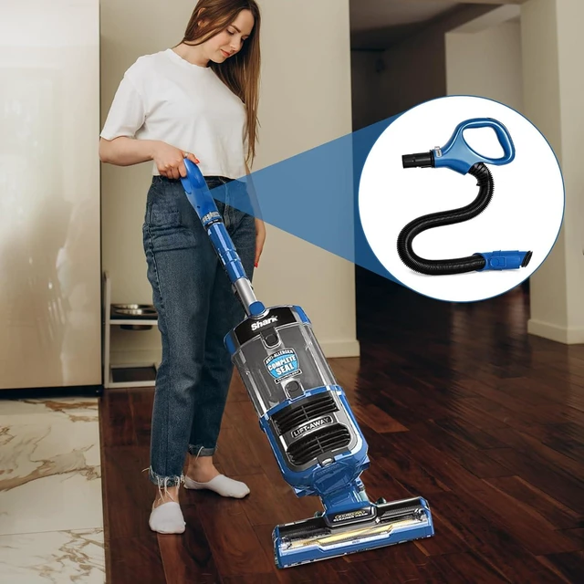 Alt view image 5 of 7 - Upgraded ZU560 Replacement Hose Handle for Shark Navigator Rotator Lift-Away ZU560 Blue ZU561 ZU562 UV725 Gray UV650 CU520 Upright Bagless Vacuum Cleaners Handle