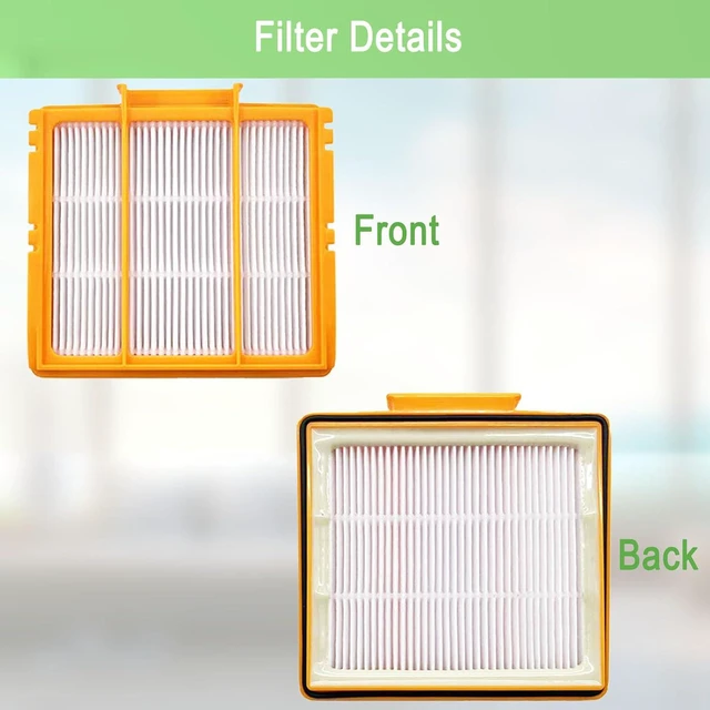 Alt view image 5 of 6 - Replacement Parts for Shark AV2610WA RV2610WA Matrix Plus 2- in-1 Robot Vacuum Cleaner,1 Main Brush,3 Filters,3 Mop Pads,6 Side Brushes,1 Pre Filter,1 Filter&1 Pre-Motor Foam&Felt Filter