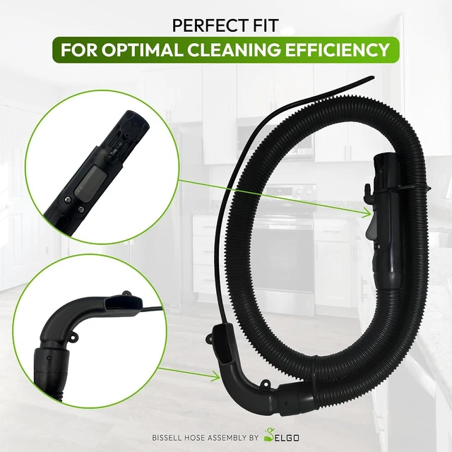 Alt view image 2 of 4 - Selgo Replacement Hose with cuff and duct intake for Bissell Vacuum Cleaner, Replaceable Vacuum Cleaner Hose Compatible with Spot Clean Carpet Cleaner | Vacuum Hoses