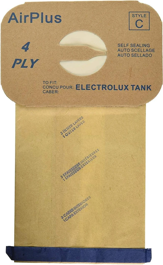 Alt view image 2 of 4 - EnviroCare 48 Electrolux Type C Tank Model Vacuum Cleaner Bags 4 Ply
