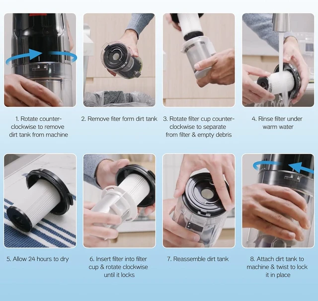Alt view image 5 of 7 - Replacement Filter for Bissell CleanView XR 200W / CleanView XR Pet 300w
