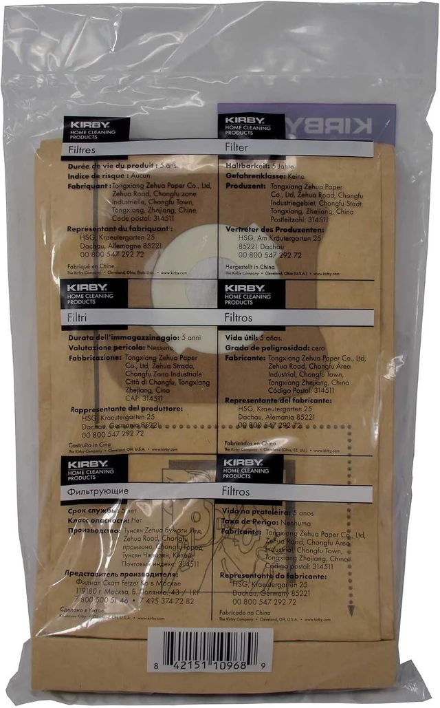 Alt view image 4 of 6 - Kirby vac bags (9 count) for Models G4, G5 and Gsix