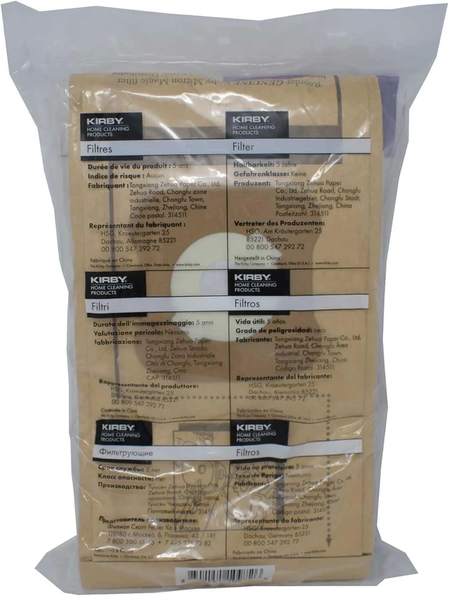 Alt view image 2 of 6 - Kirby vac bags (9 count) for Models G4, G5 and Gsix