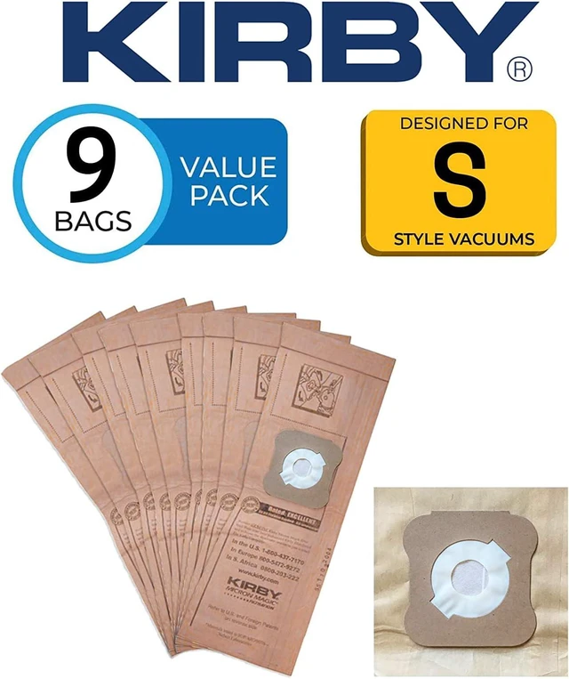Alt view image 5 of 6 - Kirby vac bags (9 count) for Models G4, G5 and Gsix