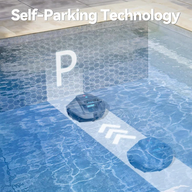 Alt view image 6 of 7 - X1 Robotic Pool Vacuum, Cordless Pool Cleaner
