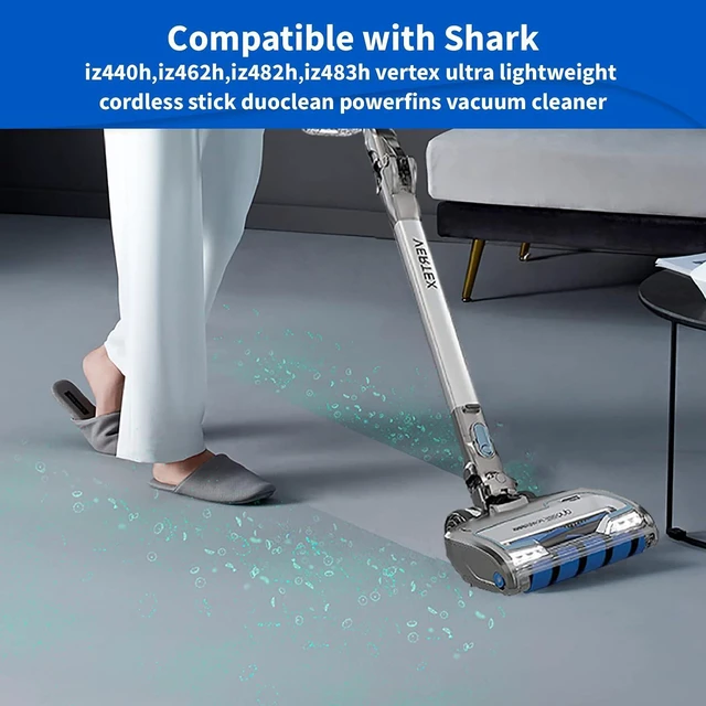 Alt view image 2 of 7 - Leemone IZ462H Brush & Filter Kit for Shark Vertex Stick Vacuum, 12 Pack