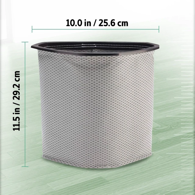 Alt view image 3 of 7 - 6QT Kit Compatible for ProTeam Vacuum Parts Includes 10 Units Vacuum Bags, 1 Cloth Vacuum Bag, 2 Filters Compatible with Pro Team Vacuum Parts & Accessories