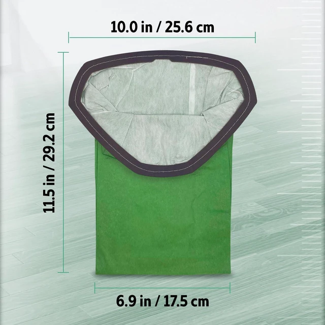 Alt view image 5 of 7 - 6QT Kit Compatible for ProTeam Vacuum Parts Includes 10 Units Vacuum Bags, 1 Cloth Vacuum Bag, 2 Filters Compatible with Pro Team Vacuum Parts & Accessories