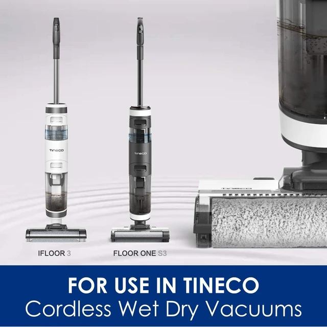 Alt view image 2 of 5 - Tineco Replacement 2 HEPA Assembly & 2 Brush Roller Set, Only for iFLOOR 3 Series, FLOOR ONE S3 Series Cordless Wet Dry Vacuum Cleaner (Not Compatible with Any Other Model)