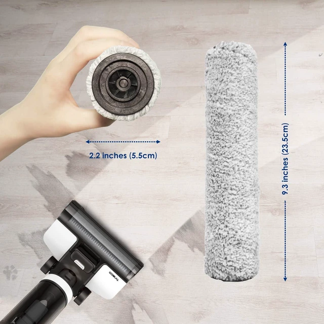 Alt view image 3 of 5 - Tineco Replacement 2 HEPA Assembly & 2 Brush Roller Set, Only for iFLOOR 3 Series, FLOOR ONE S3 Series Cordless Wet Dry Vacuum Cleaner (Not Compatible with Any Other Model)