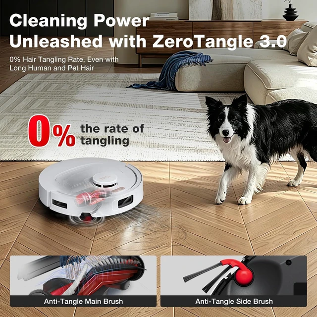 Alt view image 5 of 7 - Yeedi by ECOVACS M12 PRO Gen2 Robot Vacuum and Mop, 25000Pa Suction
