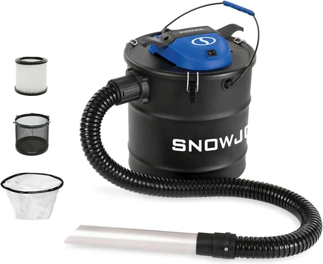 Main image of Snow Joe ASHJ201 4.8-Gallon 4-Amp Ash Vacuum w/Metal Storage Tank, Hose, Filters, Cord Organizer