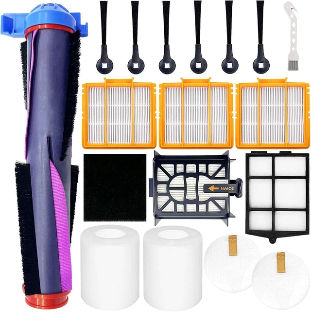 Main image of Replacement Parts for Shark Power Detect/Detect Pro RV2820AE AV2800ZE RV2820YE RV2820ZE AV2820S AV2820AE RV2800AE RV2800S Vacuum,Main Brush Filter Side Brush Pre Filter Pre-Motor Foam&Felt Filter