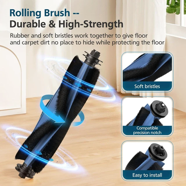 Alt view image 4 of 7 - C10 Accessories for eufy C10 Robot Vacuum