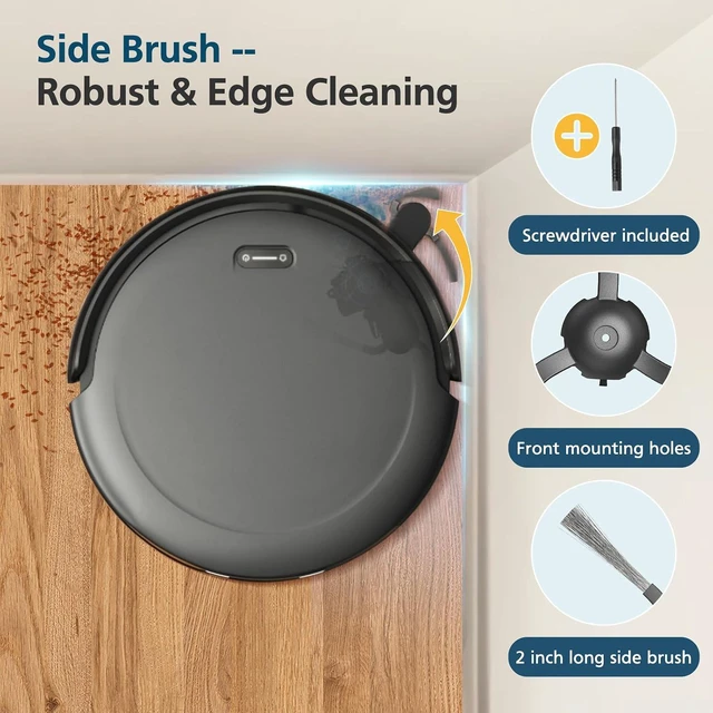 Alt view image 7 of 7 - C10 Accessories for eufy C10 Robot Vacuum