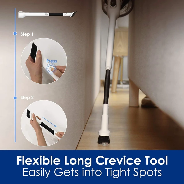 Alt view image 4 of 5 - Tineco Cordless Vacuum Cleaner Accessories Set for Pure ONE Air Pet / S12 / S11 / S15 / X / A11 / A10 Series and A20 / A30S Cordless Stick Vacuum