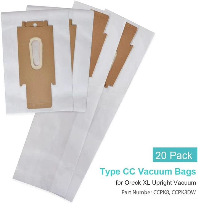 Alt view image 5 of 7 - KEEPOW 20 Pack Vacuum Cleaner Bags for Oreck Type CC Vacuum Bags