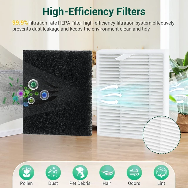Alt view image 5 of 7 - 19Pack Replacement Parts Accessories for Eufy L60/L60 Hybrid/L60/L50 Series Robot Vacuums Kit, 1 Main Roller Brush, 4 Hepa Filters, 6 Side Brushes, 6 Dust Bags, 1 Screwdriver, 1 Clean Tool