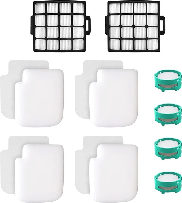 Main image of Fette Filter - AZ3000 Vacuum Replacement Filters and Odor Kit Compatible with Shark Stratos Upright Vacuum Models AZ3000, AZ3000W, AZ3002, AZ3002C 2 Hepa + 4 Foam + 4 Odor Cartridges.