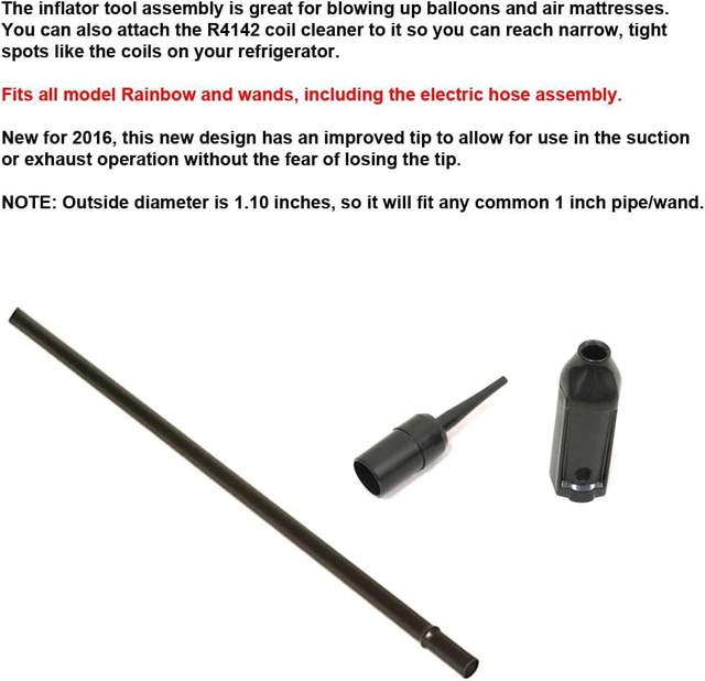 Alt view image 2 of 4 - Rainbow Genuine Inflator Tool Assembly and Coil Cleaner Kit