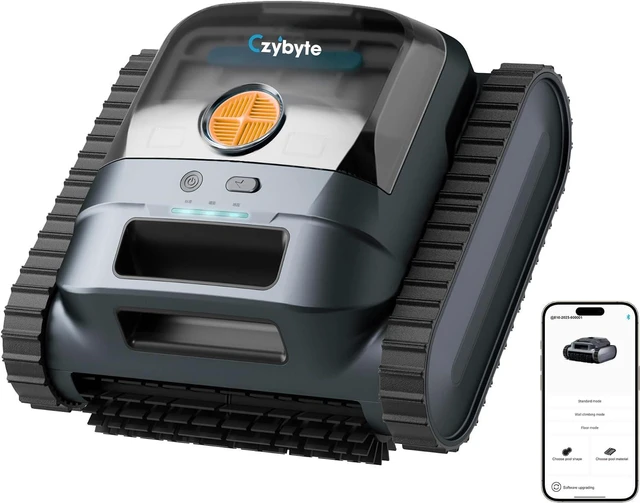 Main image of Cordless Robotic Pool Vacuum Cleaner, APP Support,Orange